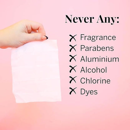 Pixie Feminine Wipes - Flushable, Biodegradable, & Ph Balanced - Individually Wrapped Packet Wipes for On The Go & Public Bathrooms - Wash & Cleaner For Your Menstrual Cups & Discs (1 Pack of 20)