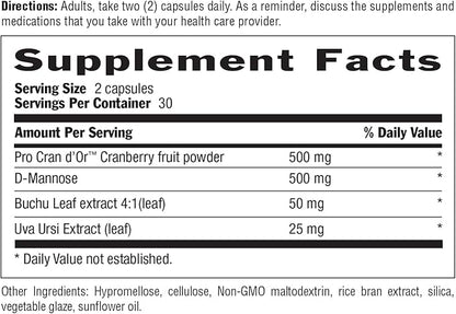 Country Life Women's Urinary Tract Care 60 VegCap