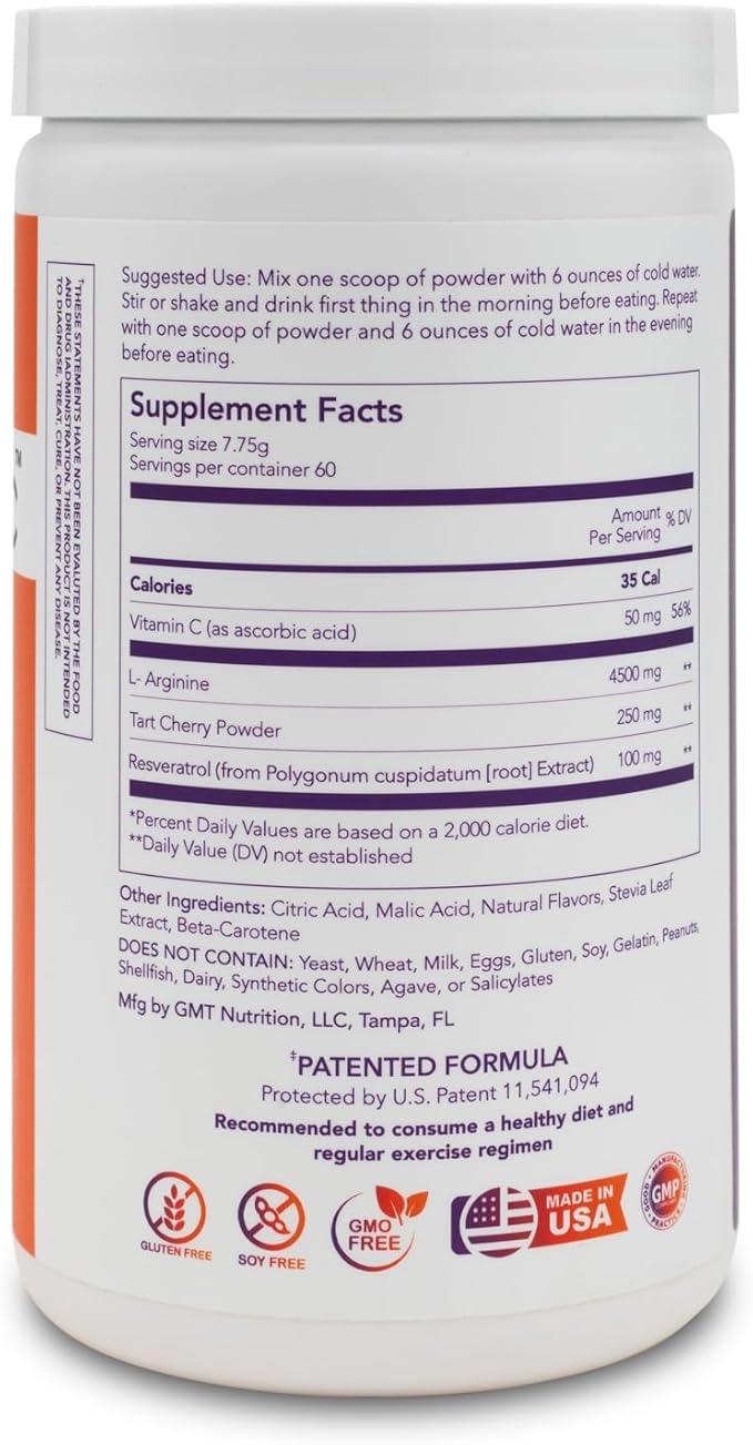 Natural GLP-1 Supplement Powder for Women and Men, Proven to Boost GLP1 Levels 5× Over Placebo, Supports Healthy Metabolism & Lean Muscle, Made in USA, Non-GMO, Cruelty-Free, 60 Servings