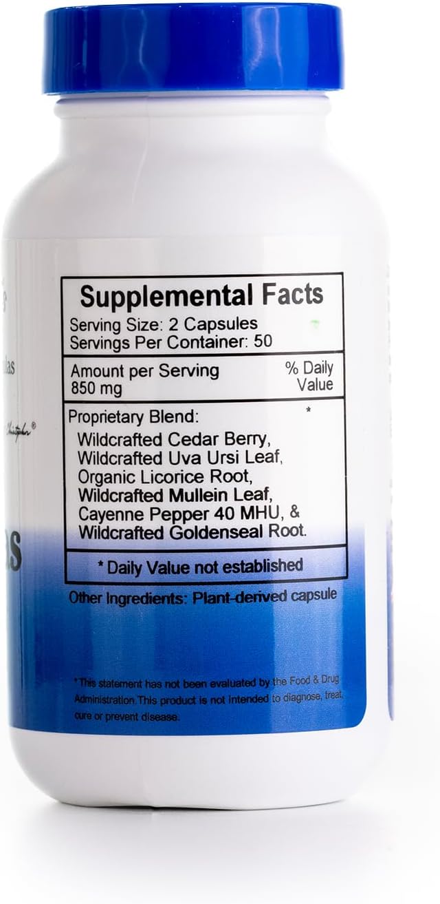 Christopher's Original Formulas Pancreas Formula - Pancreas Cleanse Detox & Repair - Probiotics for Digestive Health - Pack of 5
