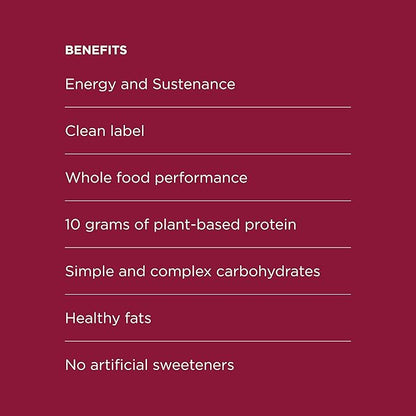 POSSIBLE Snack Bar - Whole Food Snack to Support a Healthy & Active Lifestyle - 10g of Organic Plant-Based Protein - Energy Support with Healthy Fats - Strawberry Beet Almond, 12 Count (Pack of 1)