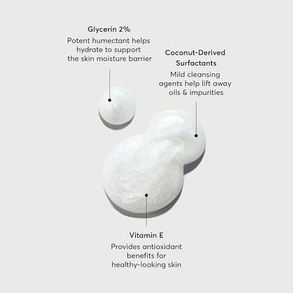 Naturium Multi-Peptide Advanced Body Wash, Rejuvenate, Cleanse & Smooth, with Rice Amino Acids & Vitamin E, 500 mL / 16.9 fl oz
