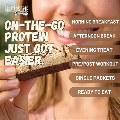 Protein Crispy Rice Treats, 15g Protein, 3g-7g Net Carbs, Low Carb, Fluffy, Soft, Chewy, Gluten Free, High Fiber, Keto-Friendly, No Aftertaste (Chocolate Vanilla Remix, 3 Pack)