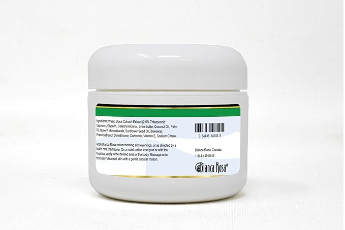 Bianca Rosa Extra Strength Black Cohosh Extract (2.5% Triterpenoid Saponins) Cream (2 oz, ZIN: 514103)
