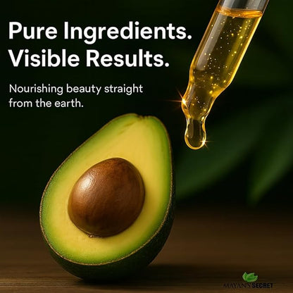Pure Carrier and Essential Oils for Skin Care, Hair, Body Moisturizer for Face-Anti Aging Skin Care (Avocado Oil Organic, 4oz)