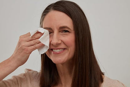 The Eye Doctor Biodegradable Eyelid Wipes - 20 x Single Use Eye Cleaning Wipes for Daily Lid Care - Individual Preservative Free Sensitive Eye Cleaner - Soothes Cleans and Refreshes