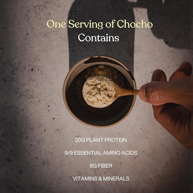 Mikuna Chocho Superfood Protein, Plant-Based Protein Powder - Vegan, Gluten Free, 3g Net Carbs or Less, and Bioavailable, Non-Isolate (8 Servings, Cinnamon Horchata)