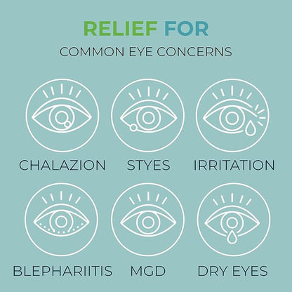 NOVEHA 360PCs Tea Tree Oil Eyelid & Lash Wipes With Hyaluronic Acid, Green Tea & Chamomile For Blepharitis & Itchy Eyes, Individually Wrapped Eyelash Wipes Natural Makeup Remover & Daily Cleanser