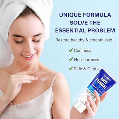 TAGRID Antifungal Cream for Ringworm & Tinea Versicolor, Maximum Strength Antifungal Care for Men & Women, Daily Use for Body Skin, Fast Itch Relief, 100g