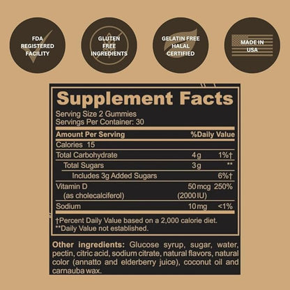 Black Girl Vitamins Look Good Feel Good Bundle – Hair Skin & Nails, Vitamin D3 2000IU & Once a Day Multivitamin - Women's Supplement Bundle – Energy, Immunity & Beauty Support