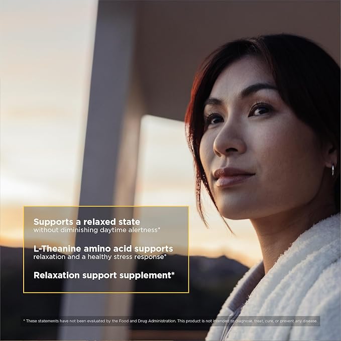 Integrative Therapeutics L-Theanine - Stress Response Support for Demanding & Busy Lifestyles* - Calmness & Relaxation Support* - Amino Acid Supplement - 60 Capsules (30 Servings)