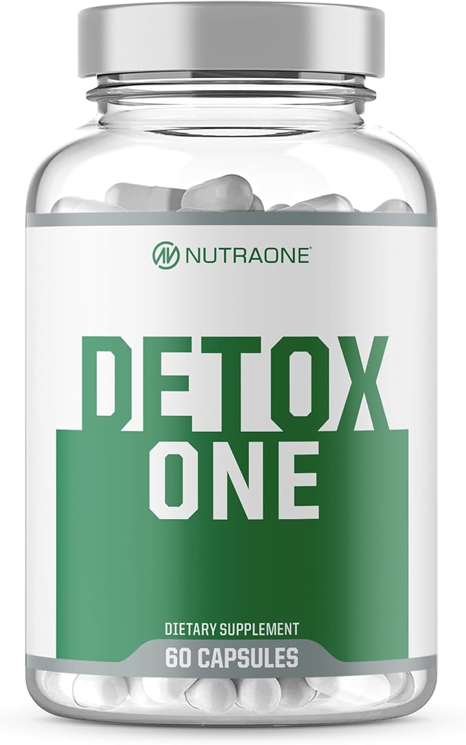 NutraOne DetoxOne 30 Day Extra Strength Detox Cleanse Supports Healthy Digestive Function And Weight Loss| Promotes Detoxification, Increases Energy & Improves Nutrient Absorption*