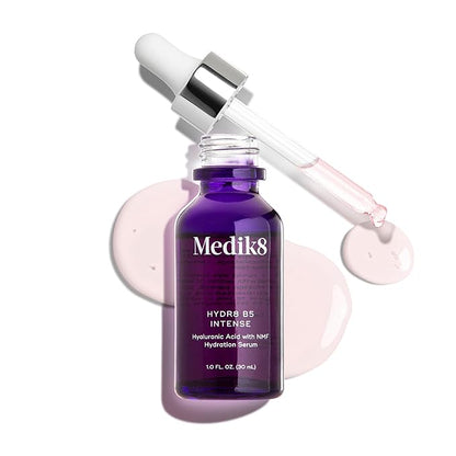 Medik8 Hydr8 B5 Intense - Hyaluronic Acid Serum - Moisturizing and Antioxidant Serum for Face - Smooths Fine Lines and Wrinkles - Vegan - 1.0 oz
