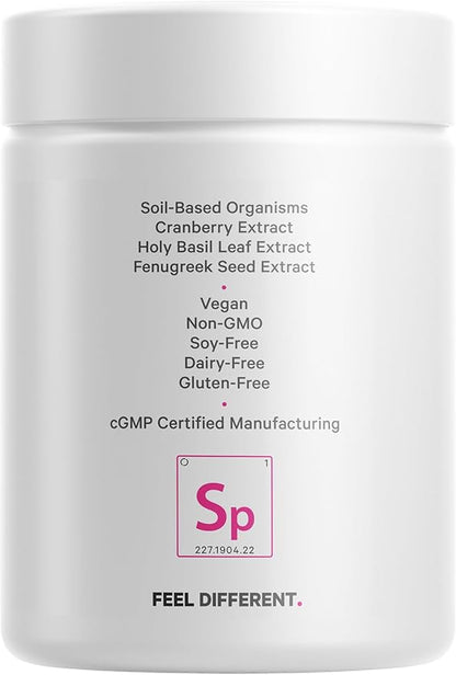 Codeage Women’s Probiotics Supplement - 50 Billion CFUs - SBO Probiotics & Prebiotics - Cranberries - Feminine Health - Fermented Botanical Blend, Whole Food Supplement - Vegan, Non-GMO - 2 Pack