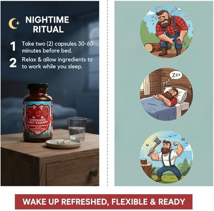Orchard Tart Cherry - Grown in USA - Lumberjack Strength Blend