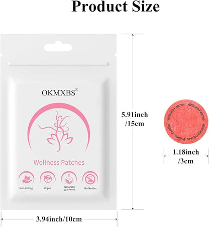 Patches - Natural Ingredients,8-Hour Long-Lasting Formula Support,Suitable for Men and Women's Body Care Patches,Can be Applied to Various Parts of The Body (120PCS)