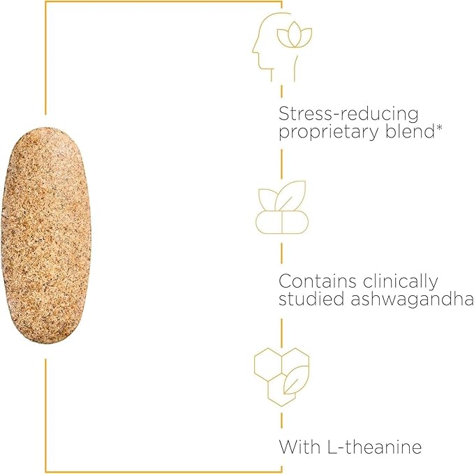Integrative Therapeutics Cortisol Manager - Balance Cortisol & Support Relaxation for Restful Sleep* - Includes Ashwagandha & L-Theanine for Confidence with Less Stress* - 30 Tablets (15 Servings)