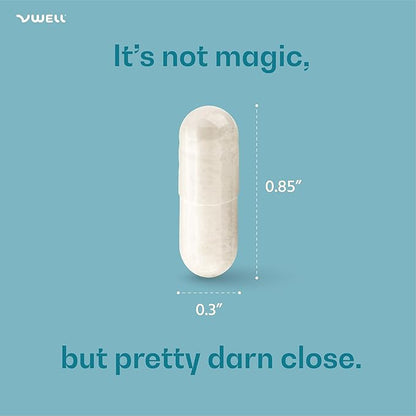 VWELL Boric Acid Vaginal Suppositories - Homeopathic Solution Maintains and Balances Healthy Vaginal pH & Microbiome Intimacy - Doctors Recommended (One Size, 60, Count)