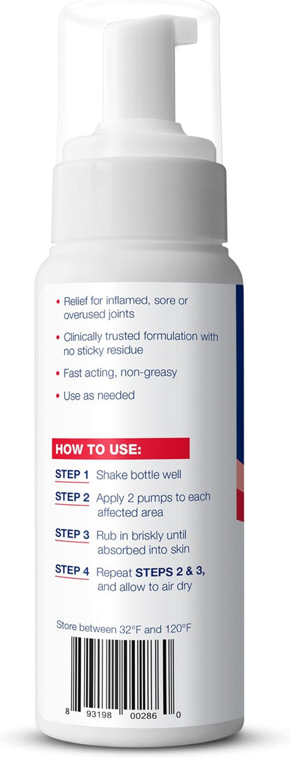 Theraworx Fast-Acting Joint Relief Foam Joint Discomfort & Inflammation Relief - 7.1 oz - 1 Count