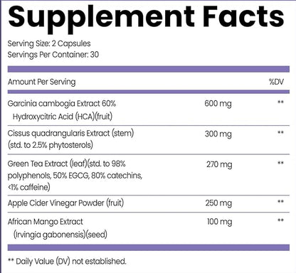 GLEEFULL SUPPS Meno Shred Fat Burner – Supports Metabolism & Helps Achieve Slimming Goals for Women