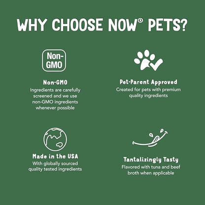 Now Pets, UC-II® Advanced Joint Mobility for Dogs and Cats, Veterinarian formulated, Help Maintain Cartilage and Connective Tissue*, 60 Chewable Tablets (60 Grams)