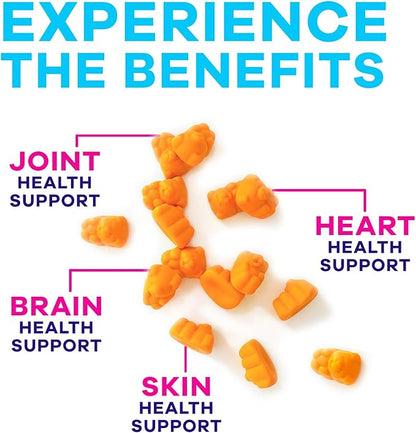 Turmeric Curcumin Gummies Sugar Free Supplement - 95% Curcuminoids with Turmeric & Ginger, Black Pepper for Best Absorption, Nature's Vegan Joint Support, Non-GMO, Tasty Peach Flavor - 60 Gummies