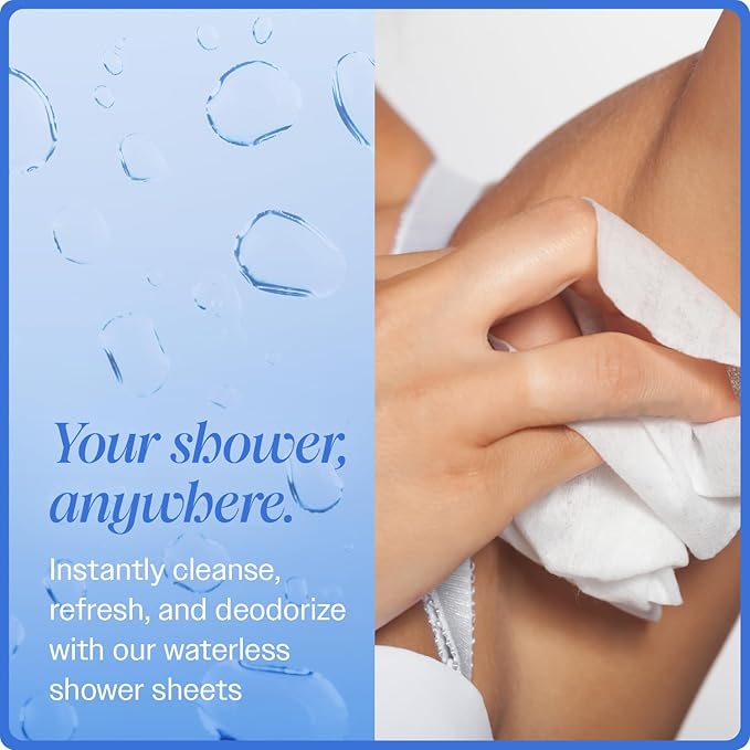 On-the-Go Armpit Cleansing Wipes – Individually Wrapped Underarm Cloths for Sweat & Odor – Biodegradable – Variety Scented Pack, 30 Count