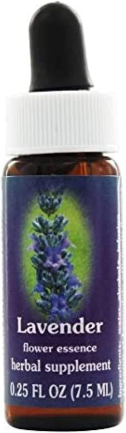Flower Essence Services Supplement Dropper, Lavender, 0.25 Ounce