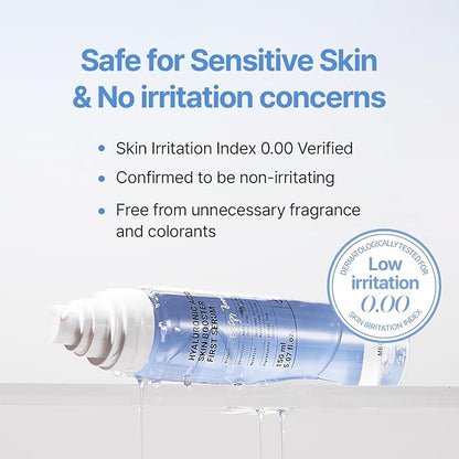 Meditherapy Hyaluronic Acid Serum XXL 150ml (5.07 fl.oz.) – Ultra Hydrating 333Serum for Glowing Skin, Face Moisturizer, Non-Sticky, Anti-Aging & Wrinkle Care, Korean Skin Care