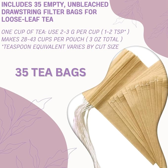 Hormonal Balance Herbal Tea for Women – Caffeine-Free | Supports Menstrual Comfort, Healthy Flow & PMS Relief | 35 Tea Bags Included | 100% Natural Herbal Blend