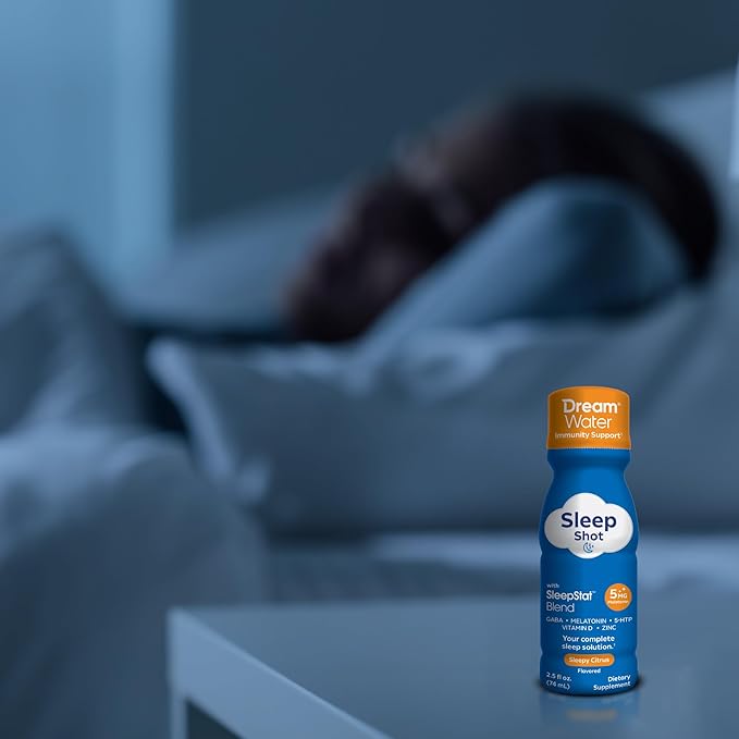 Dream Water: Sleep Aid & Immunity Support - Sleepy Citrus - 12 ct