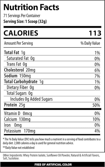 Alpha Supps ISO, Low Carb 100% Whey Protein Isolate Powder, 25 Grams Per Serving, Helps Support Muscle Growth, Low Sugar and Gluten Free (Strawberry Shortcake, 5 lb)