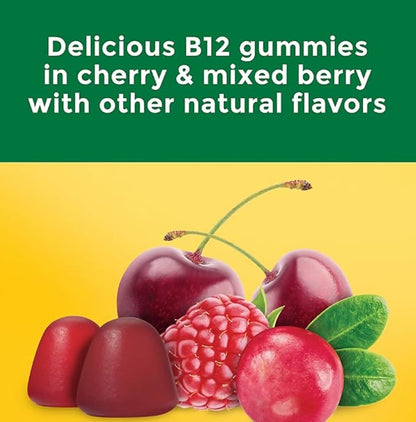 Nature Made B12 Gummies Extra Strength 3000 MCG PER 2 Gummies (160 CT)