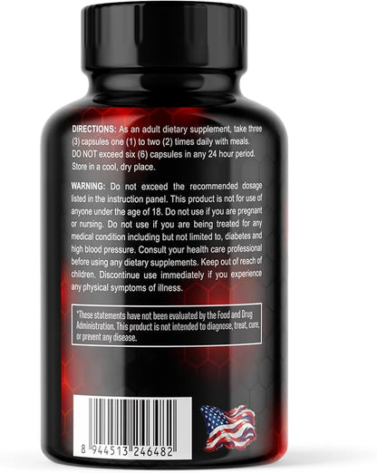 Cycle Safe Liver & Organ Defense | Complete Cycle Support | Super Prostate Support | Liver Support | Antioxidant Grape Seed Extract Plus Organ Detox | 180 Capsules Mens Supplement