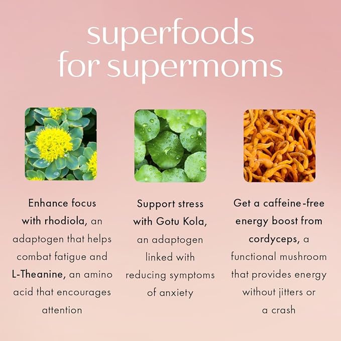 Boobie Relax Mom, Postpartum Stress Support Supplement | Breastfeeding Friendly Approved | Postnatal Mood and Energy Support for Women with Ashwagandha & L-Theanine, 60 Capsules