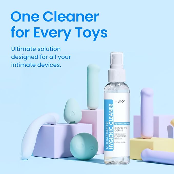 IntiMD Multi-Purpose Hygienic Cleaner Advanced Pro-Skin Formula Toy Friendly Conditioning Formula