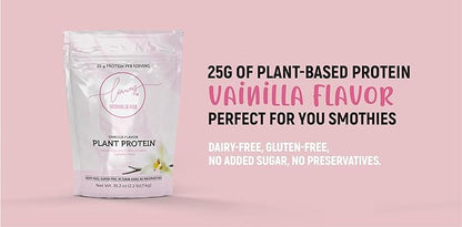 Loving it by Barbara de regil Plant Based Protein Vainilla Flavor 26 Servings 2.2 lb