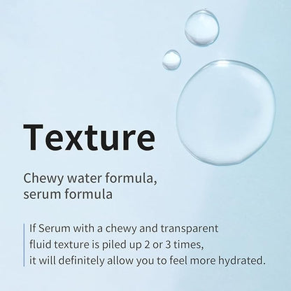 mixsoon Glacier Water Hyaluronic Acid Serum-Deep Hydration and Cooling for Face, Refreshing Lightweight Texture 100ml / 3.38 fl.oz. Korean Glass Skin Care