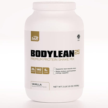 AdvoCare BodyLean25 - Protein Powder with Whey Protein Isolate - Supports Muscle Building & A Lean Body - Offers Energy Support* - Vanilla, 4.5 oz