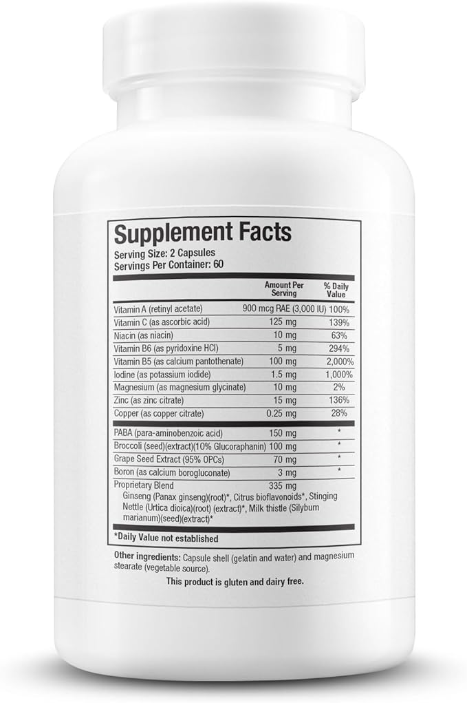 Biotics Research Hormone Balance and Protect - Formulated by Dr. Lindsey Devaki Berkson, Hormone Expert. PABA, Milk Thistle, Broccoli Seed Extract 120 Capsules