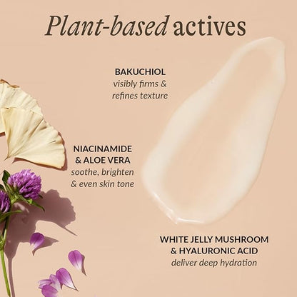 Bio Retinol Alternative Bakuchiol Serum - Smooths Skin & Reduces Fine Lines, USA Made with Natural & Organic Ingredients, Anti-Aging Skin Care Formula, Vegan, Cruelty Free