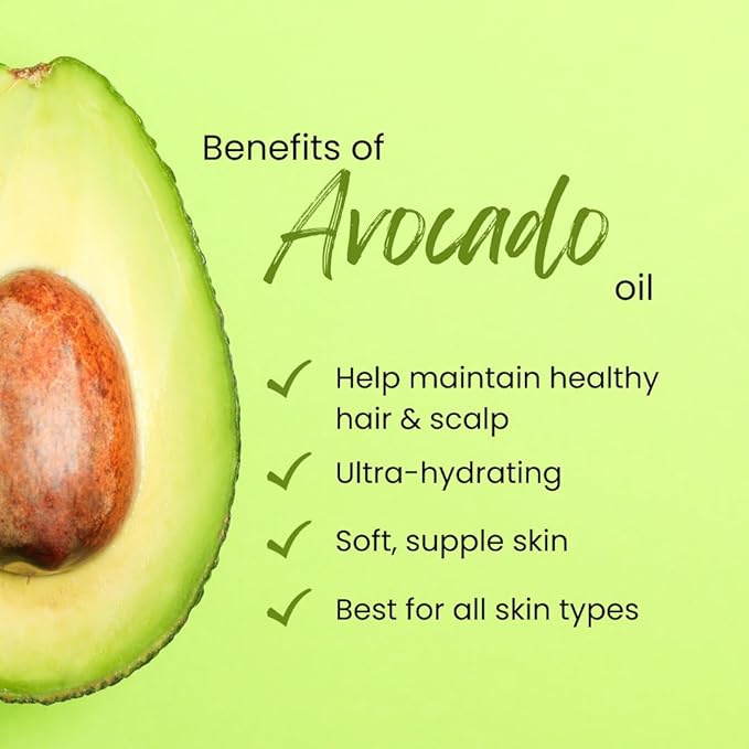 GreenHealth Avocado Carrier Oil – 4 fl oz (118 ml) Plastic Bottle w/Cap – 100% Pure Carrier Oil