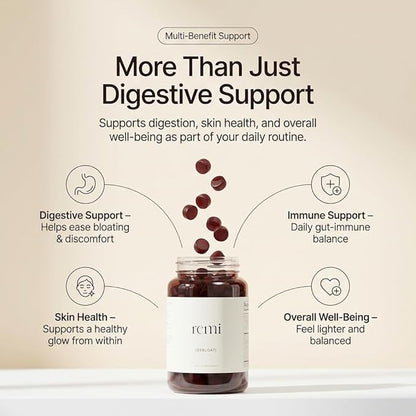 Debloat Gummies – Fast Bloating Relief for Women, Apple Cider Vinegar + Dandelion Root + Green Tea- Digestive Support, Less Gas, Reduce Water Retention-Vegan Non-GMO – 60 Gummies