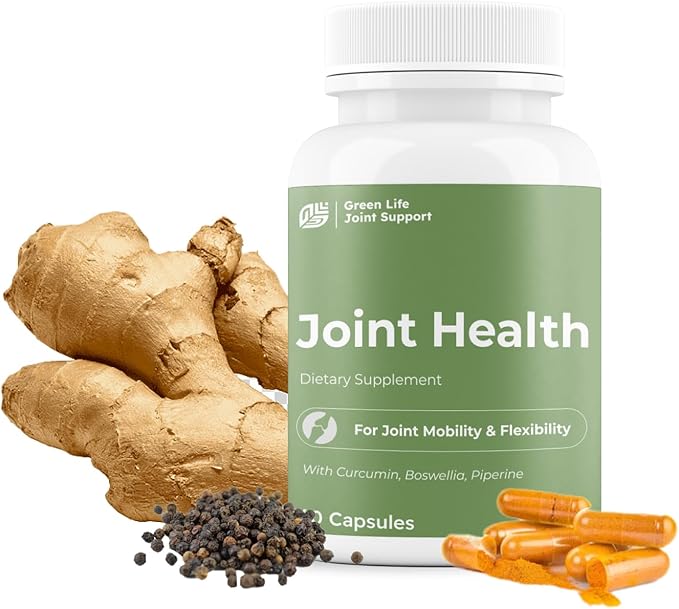 Turmeric Curcumin 750mg, Natural Support for Joint – Non-GMO – 60 Capsules