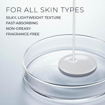RoC Hydration+ Hyaluronic Acid Serum for Face, Hydrating, Plumping, Fragrance Free, Lightweight Formula with Collagen Proteins (1 Ounce) with Retinol Eye Cream Packette