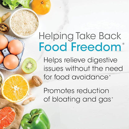 Silver Fern Bloat & Gas Relief Digestive Enzyme Blend - 2 Bottles = 60 Servings - FODMAP & Bloating Digestion Supplement with Tolerase L, Pectinase & More (2 Bottles)