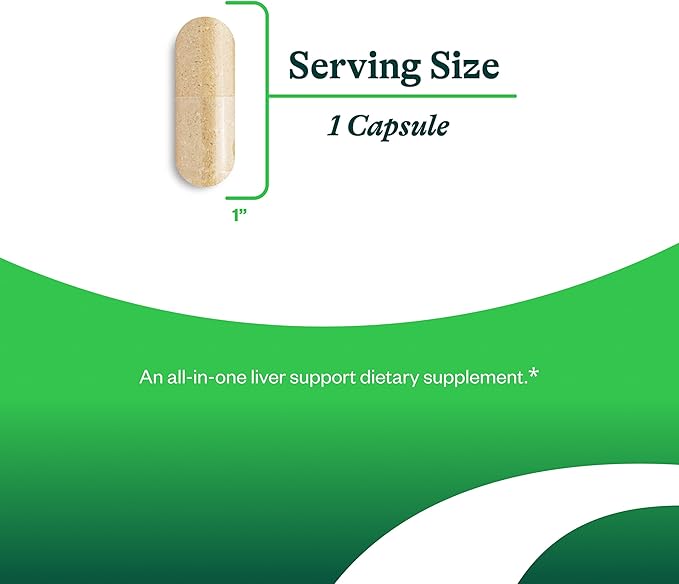 Seeking Health Liver Nutrients - Health Supplement for Glutathione Production Support - Liver Cell Function Support with Milk Thistle, Alpha-Lipoic Acid & N-Acetyl-L-Cysteine - 60 Capsules