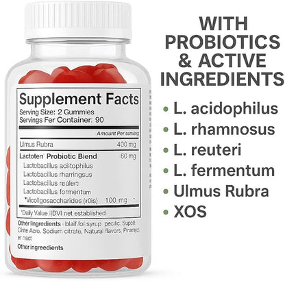 healblend Women’s Probiotic Gummies – Supports Intimate Health, Odor Control, pH & Yeast Balance, Digestive & Immune Support – Daily Probiotic Supplement for Women - Pineapple Flavor - 60 Count (1)