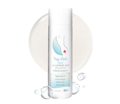 Vagy Rejuvenation Vagy Lactic Feminine Wash with Lactic Acid & Calendula – Gentle Intimate Wash Women pH Balance – Refreshing Vaginal Cleanser – 8 oz (8 oz, Cha nel)