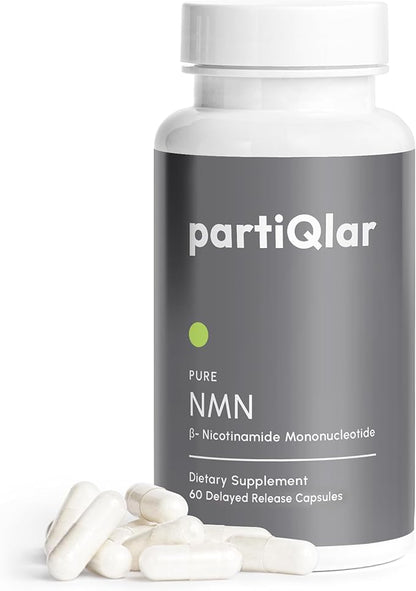 NMN Supplement 500mg - High Purity Nicotinamide Mononucleotide - NAD+ Booster for Anti-Aging, Cellular Energy & Longevity - 60 Veggie Capsules